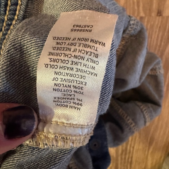 Denim Vest Tucker + Tate 4T kids - Picture 5 of 5